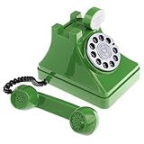 monkeyjackレトロシミュレーション電話コイン紙幣保存ポットキッズ用クリスマスギフトグリーン