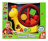 Pull Along - Sorting Snail - Learning Toy [並行輸入品]