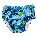 アイプレイ Iplay 水着 Mサイズ スイムウェア 男の子用 オムツ機能付 スイムパンツ 721159 ブルータートルバティック Swim Wear Tropical Swimsuit Diaper
