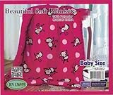 Big 7 Home Baby Sherpa Reversible Blanket, Double Layered W/ Fleece, Breathable, Super Soft, Comfort