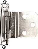 Anvilマーク2494376 1 – 1 / 2 "セルフ閉じるヒンジキャビネットwith 3 / 8 "インセット、クローム