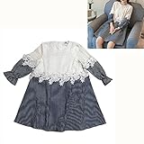 マタニティ 産前 産後 対応 スカート 妊婦服 マタニティウェア (L)