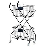 [ベルメゾン] ランドリーカート　　ブラック