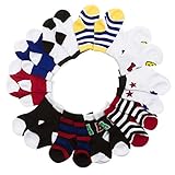 Barehugs Infant Boys 10 pk All Weather Multicoloredローカットソックス6 – 12との12 – 24 mon ( See More色デザインとサイズ)