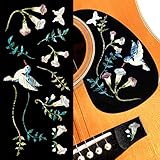 Jockomo ハミングバード AB SET ギターやベースに ピックガードにも インレイ ステッカー