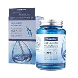 ファームステイ[韓国コスメFarm Stay]Collagen & Hyaluronic Acid All In One Ampoule コラーゲン＆ヒアルロン酸オールインワンアンプル250ml [並行輸入品]