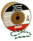 Lehigh Group .63in. X 200ft. Green &amp;amp;amp; White Polypropylene Solid Braid Multifilament D - P