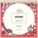 ホールマーク ムーミン メモパッド レッド 826079
