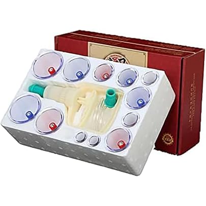 Amazon.co.jp: dukezhi 32個セット カッピング 吸い玉 真空カッピング