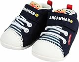 それいけ!アンパンマン 子供 ベビー キャラクタースニーカー/シューズ靴【apmb18】 14cm ネイビー