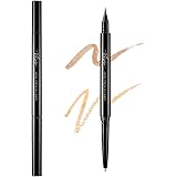 Visee(ヴィセ) ワイド トリック ダブルライナー 01 ニュアンスブラウン&ベージュ 0.4g ふたえライナー 涙袋ライナー 涙袋コンシーラー 2in1 影色 立体感