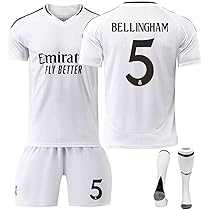 レアル・マドリード トレーニングウェア セットアップ ベリンガム 23-24 Amazon | AHCY サッカー ユニフォーム 23-24 レアル マドリード