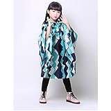 子供用 キッズ レインコート 女の子 男の子 おしゃれ かわいい レインポンチョ ゴム 柄 カッパ フード 新学期 用 子どもレインコート ランドセル 小学生 雨具 レインウェア 防水 防風 通学 バイク アウトドア 90 100 110 120 1