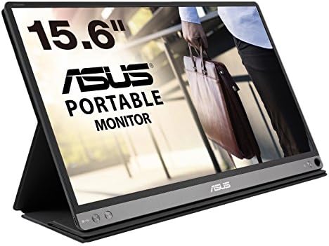 ASUSモバイルディスプレイ MB16AC 15.6インチモニター(1,920×1,080 / ブルーライト軽減 / USB Type-C / IPSパネル)