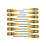 Wiha 46797 Ball End Screwdriver Set with SoftGrip Handles, 13 Piece by Wiha