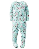 カーターズ Carter's カバーオール 前開き ジッパー式 足つき 長袖 綿リブ100% 1-Piece Snug Fit Cotton PJs 18M (78-83cm)