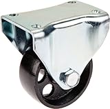 Steelex D4176 3 Cast Iron Fixed Caster (fits SHOP FOX D2058A Mobile Bases) by Woodstock