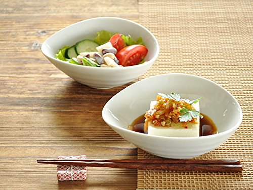 【M'home style】白い食器 とんすいOKたまごみたいな万能小鉢 ホワイトレベル2