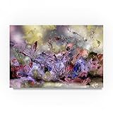 Spring Flowers by Runa、22 x 81 cmキャンバス壁アート