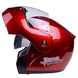 フルフェイス　ヘルメット　バイク用　ジェット　2WAYS　秋冬　ダブルシールド　原付　アンチショツク　衝撃吸収　通気性抜群　レディース　メンズ　おしゃれ　カッコイイ　アウトドア＆スポーツ　8色　L/X