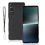 【 Antimam 】MOTO G64 5G/MOTO G64Y 5G/G54 5G 用 ケース マットブラック ［ 柔軟性 TPU素材］ 超軍用規格 耐衝撃 指紋防止 モトローラ モトG64 5G カバー 全面保護 超耐磨 持ちやすい 滑り止め すり傷防止 柔軟 軽量 薄型 携帯便利 moto g64 5g ケース 黒い