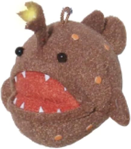 Amazon.co.jp: ZHONGXIN MADE 夜光アンコウ ぬいぐるみ - 12インチ