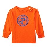 ポロラルフローレン コットン グラフィック長袖Tシャツ オレンジ (男の子12～24か月用) 24Mサイズ [並行輸入品]
