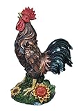 Moonrays 92342 Solar Powered Amber LED Rooster by Moonrays [並行輸入品]