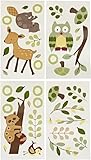 Lambs and Ivy Enchanted Forest Wall Appliques, Green by Lambs & Ivy [並行輸入品]