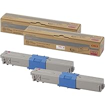 Amazon | OKI 純正 TC-C4AM1 トナーカートリッジ マゼンタ 2本