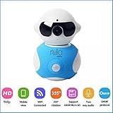 Wireless Baby Monitor, Home Security Hidden Camera Alarm System, Plug 'N Play Robot, Control from Ce
