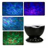 Ocean WaveプロジェクタリモートHypnotic USBナイトライトvinmaxクリエイティブStarプロジェクタ12leds 7モデルOcean Wave Night Light組み込みミニ