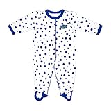 NCAA Florida Gators Infant Polka Dot Footedクリーパードレス、新しい生まれ、ロイヤル