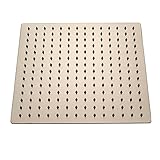 Rozin 12-Inch Solid Square Ultra Thin Rain Shower Head Rainfall Top Spray Brushed Nickel [並行輸入品]