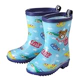 ミキハウス(mikihouse) プッチー＆うさこ☆レインブーツ（長靴）　15ｃｍ　ブルー（15）