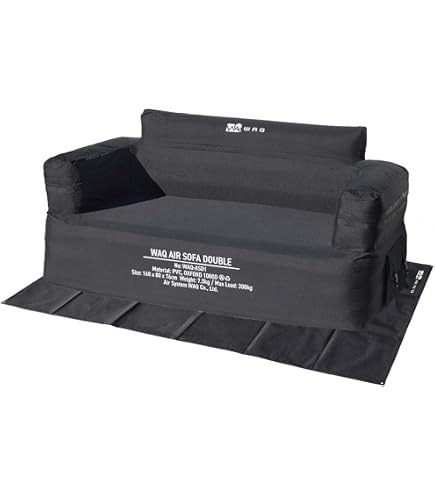 Amazon.co.jp: WAQ AIR SOFA シングル/ダブル ワック エアソファ
