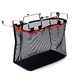 メッシュバッグ付きテーブルラック 収納ラック 折り畳み 大容量 アウトドア キャンプ バスケット 手荷物収納 テーブルアクセサリー ガーベッジフレーム