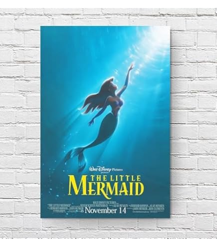 Amazon.co.jp: 映画ポスター リトルマーメイド The Little Mermaid