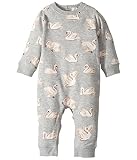 [ステラマッカートニー] Stella McCartney Kids ガールズ Jimbo Swan Printed All-In-One (Infant) ワンピース Grey 3 Months [