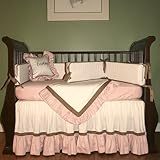 Hoohobbers 4-Piece Crib Bedding, Classic Pink by Hoohobbers