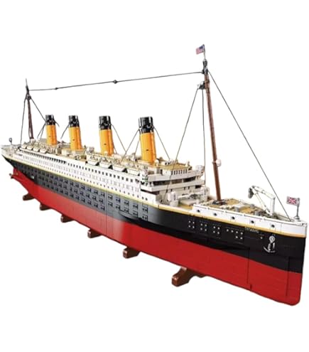 Amazon.co.jp: COBI ブロック タイタニック号 TITANIC 1/450