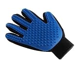 Pet Grooming Deshedding Glove - Gentle Deshedding Brush Glove - Pet Hair Remover Tool Pet Fur Hair B