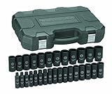 GearWrench 84935 1 / 2インチドライブインパクトソケットセットディープメトリック、29-piece by Apexツールグループ