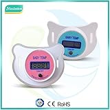Pacifier Thermometer with LCD Digital for Baby Infant Kid; Soother, Dummy Thermometer for Fever / Te