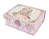 パンチスタジオ 【イースター】 収納ボックス ブローチフラップBOX Lサイズ （イースターエッグ） 52020