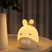 Amazon.co.jp : YAVINCOL ナイトライト 目覚まし時計 ベッド