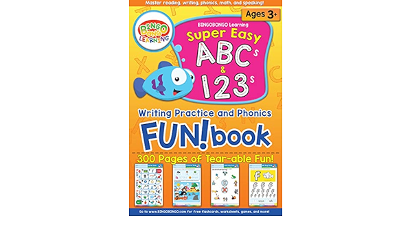 幼児向け英語ドリル Super Easy Abc S 123s Bingobongo Learning Bingobongo Learning ステップバイステップ 本 通販 Amazon