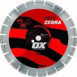 OX Tools 14 Segmented Diamond Blade | Abrasive/General Purpose | 1-20mm Bore [並行輸入品]