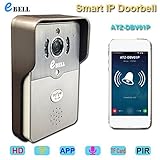 EBELL ATZ-DBV01P Smart WIFI Doorbell 720P Support Max. 64GB TF Card [並行輸入品]