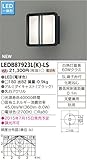 東芝ライテック LED一体形アウトドアブラケット ポーチ灯 ブラック 180×180